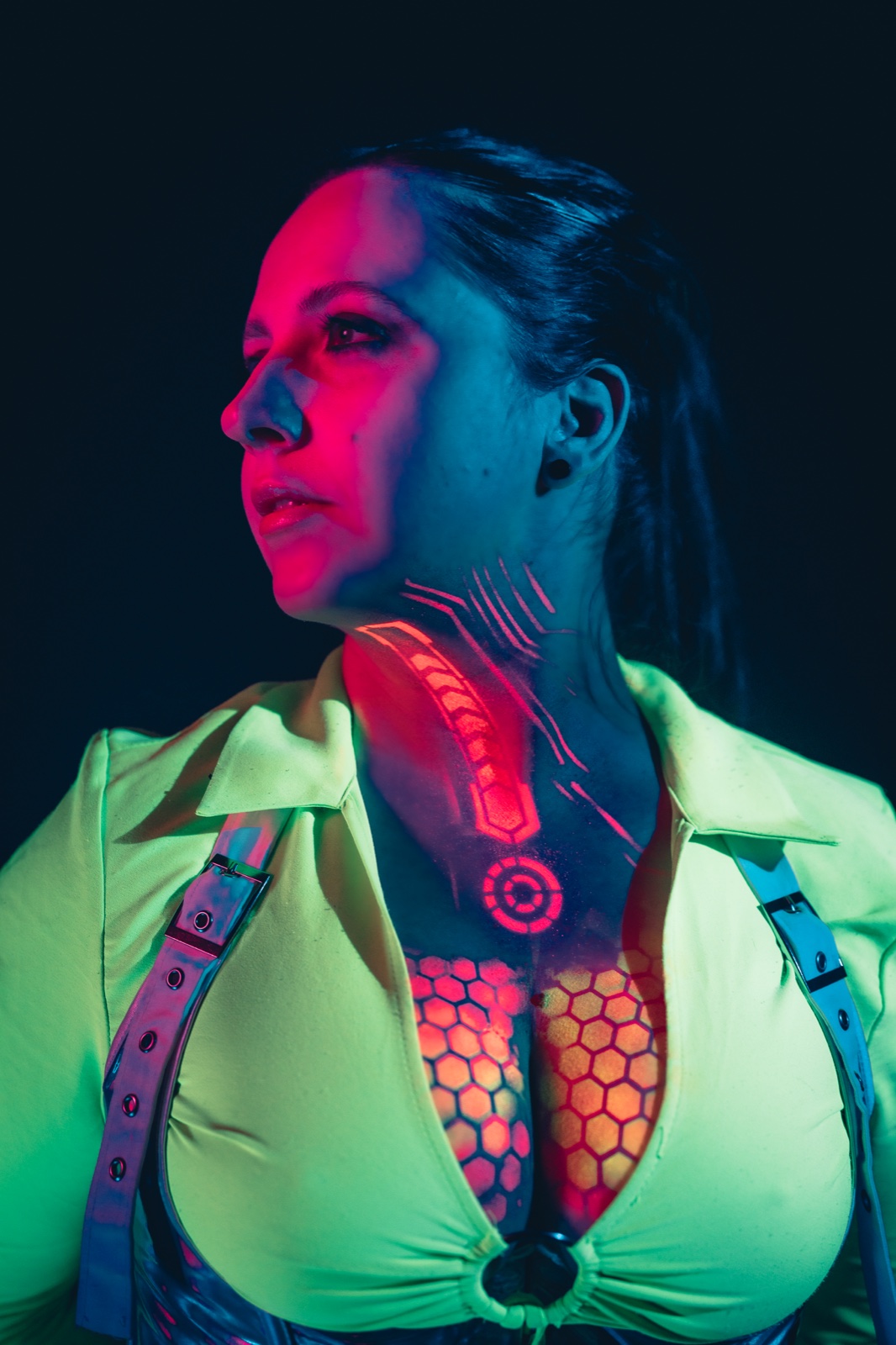 Cyberpunk cosplay reference