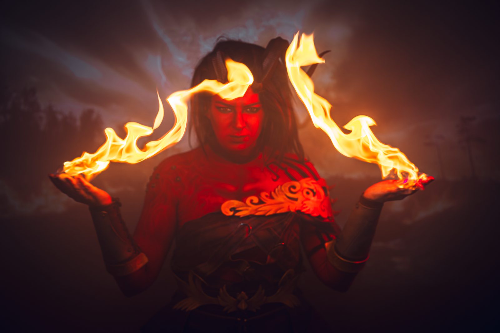 Tiefling cosplay reference