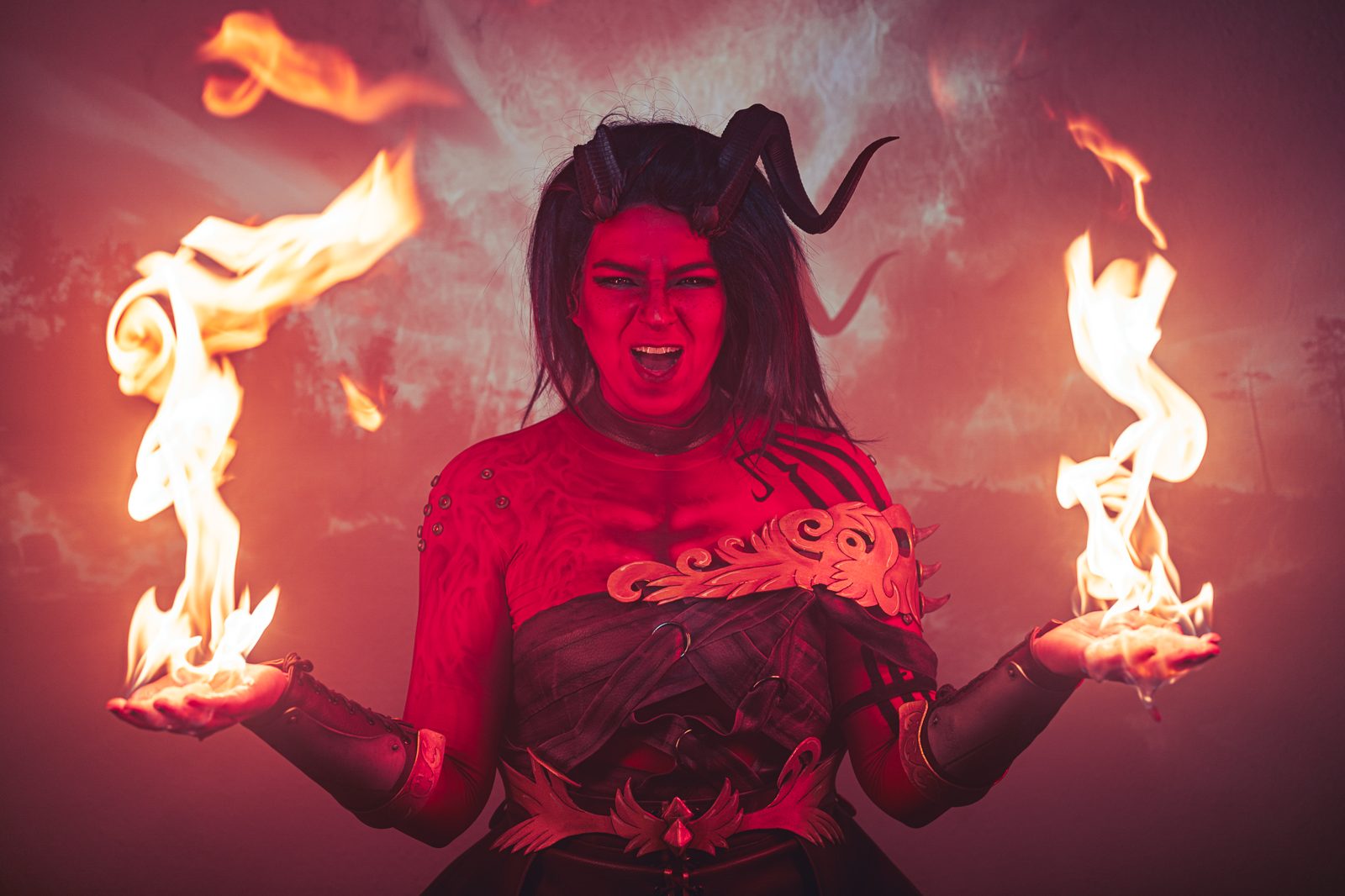 Tiefling cosplay reference